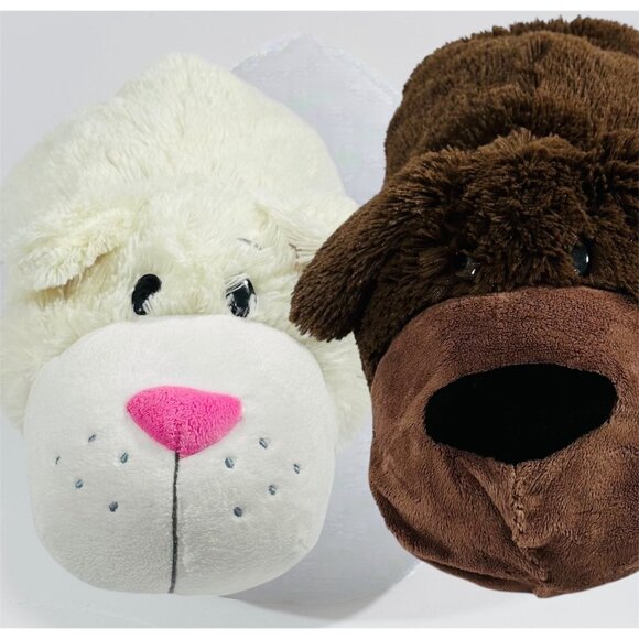 Flip a Zoo FlipaZoo Bradley Labrador to Rachel Cat 15” Reversible Plush Dog Cat - Picture 1 of 14